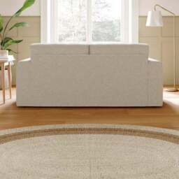 Abel Vintage Soft Chenille 3 Seater Sofa - thumbnail 2