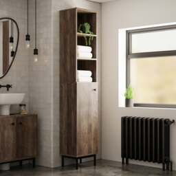 Fulton Pine Effect Tallboy Storage Unit - thumbnail 1