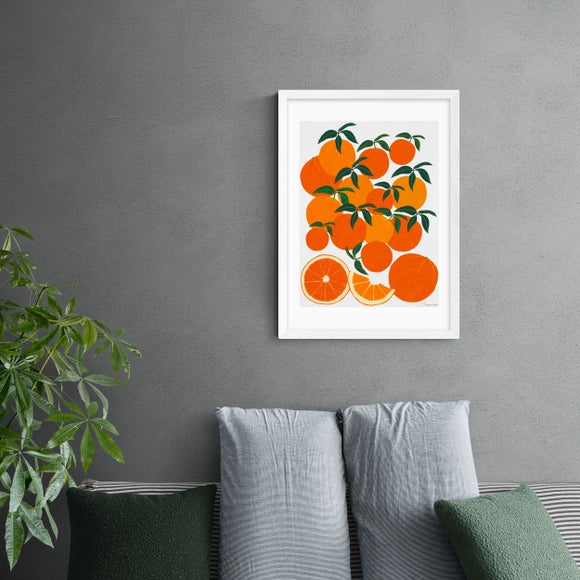 East End Prints Orange Harvest Print - image 1