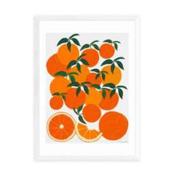 East End Prints Orange Harvest Print - thumbnail 2
