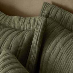 Pineapple Elephant Tamba Jersey Stripe Quilted Oxford Pillowcase Pair - thumbnail 2