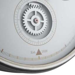 Metal Cog Wall Clock - thumbnail 4