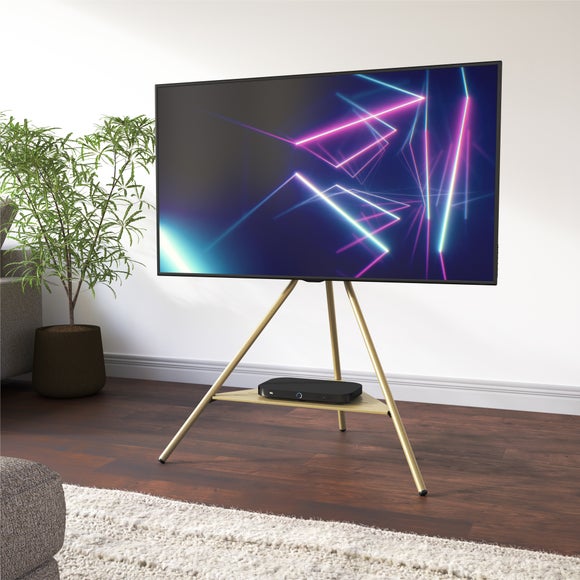 "AVF Tiga Freestanding Metal Tripod TV Stand for TVs up to 65""" - image 1