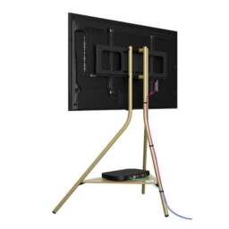 "AVF Tiga Freestanding Metal Tripod TV Stand for TVs up to 65""" - thumbnail 3