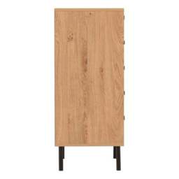 Barker 5 Drawer Narrow Chest, Oak Effect - thumbnail 5