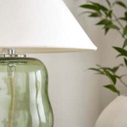 Phoebe Abstract Glass Table Lamp - thumbnail 3