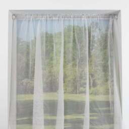 Extendable Metal Eyelet Curtain Tension Pole - thumbnail 3