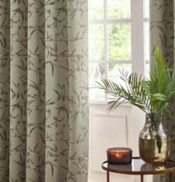 Paoletti Bamboo Eyelet Curtains - thumbnail 4