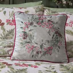 Winter Sprigs Square Cushion - thumbnail 4