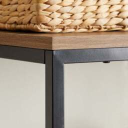 Fulton Wall Shelf with Hooks Pine - thumbnail 2