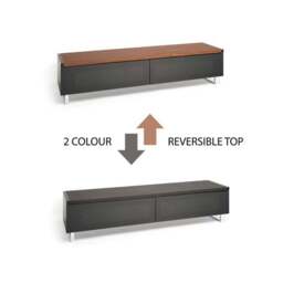 Panorama Reversible Top Wide TV Stand, 160cm - thumbnail 3