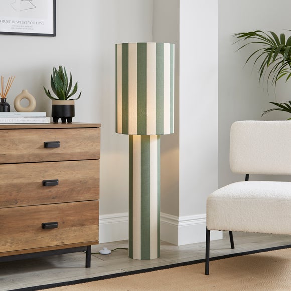 Beatrice Striped Floor Lamp - image 1