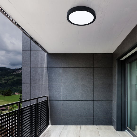 EGLO Argolis 2 Outdoor Flush Ceiling Light - image 1