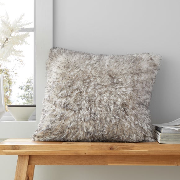 Catherine Lansfield Arctic Fox Square Cushion - image 1