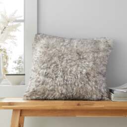 Catherine Lansfield Arctic Fox Square Cushion - thumbnail 1