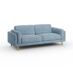Newton Chunky Tonal Weave 4 Seater Sofa - thumbnail 6