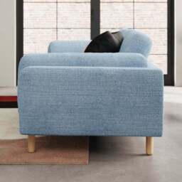 Newton Chunky Tonal Weave 4 Seater Sofa - thumbnail 2