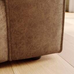 Abel Arizona Faux Leather Corner Sofa - thumbnail 5