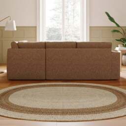Abel Arizona Faux Leather Corner Sofa - thumbnail 2