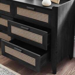 Sydney 6 Drawer Wide Chest - thumbnail 6
