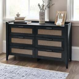 Sydney 6 Drawer Wide Chest - thumbnail 1