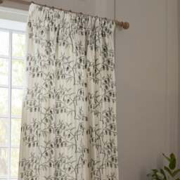 Sanderson Chinese Lantern Pencil Pleat Curtains - thumbnail 1