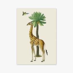 East End Prints Giraffe & Bird Print - thumbnail 2