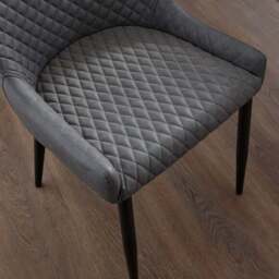 Set of 2 Montreal Dining Chairs, Faux Leather - thumbnail 3