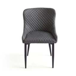 Set of 2 Montreal Dining Chairs, Faux Leather - thumbnail 5