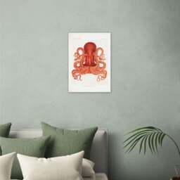 East End Prints Vintage Octopus Print - thumbnail 1