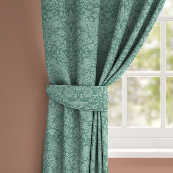 William Morris At Home Strawberry Thief Tonal Made To Order Curtain Tieback - image 1