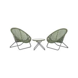 Pacific Lifestyle Tobs Foldable Outdoor Loungers Set - thumbnail 4
