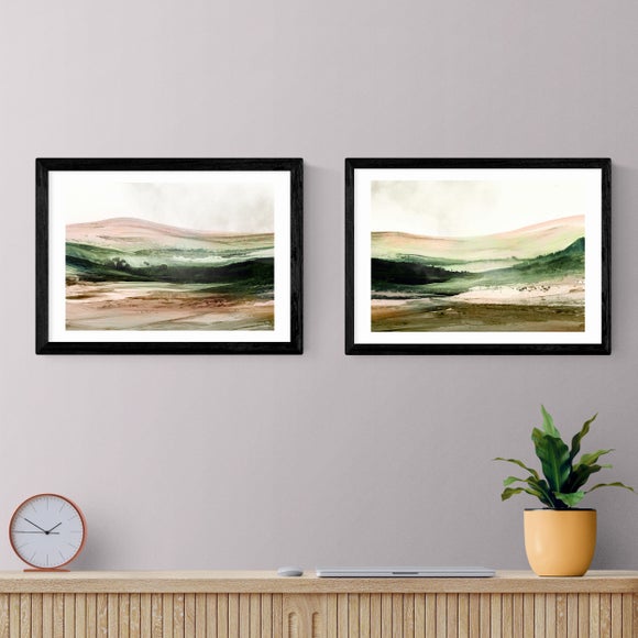 East End Prints Set of 2 West Country Landscape Prints - image 1