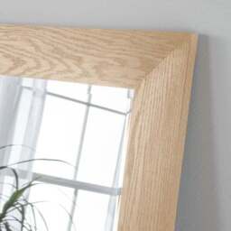Yearn Oak Effect Narrow Full Length Wall Mirror - thumbnail 2