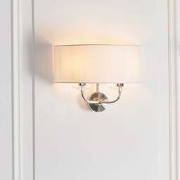 Vogue Katarina Crystal 2 Light Wall Light