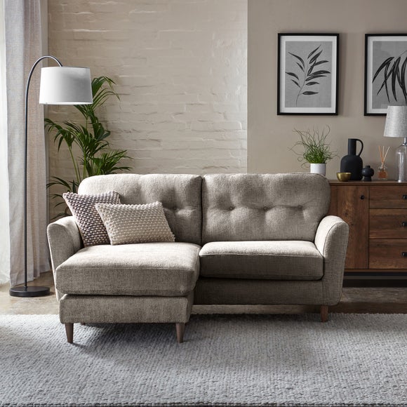 Sven Chunky Chenille Reversible Corner Chaise Sofa - image 1