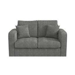 Carson Deep Sit Chunky Chenille Luxury 2 Seater Double Sofa Bed - thumbnail 2