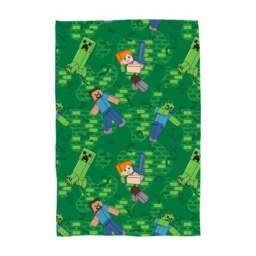 Minecraft Levels Fleece Blanket 100cm x 150cm - thumbnail 6