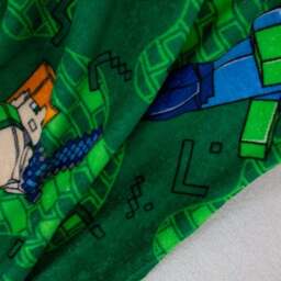 Minecraft Levels Fleece Blanket 100cm x 150cm - thumbnail 5