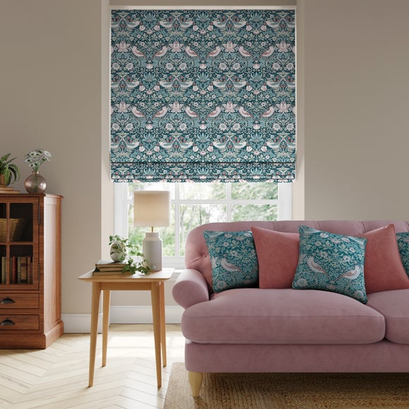 Strawberry Thief Velvet Made to Measure Roman Blind - image 1