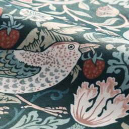 Strawberry Thief Velvet Made to Measure Roman Blind - thumbnail 2