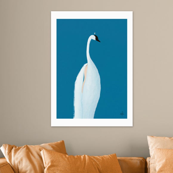 East End Prints Swan Maybe Print - image 1