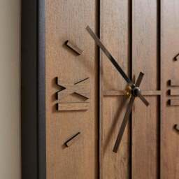 Fulton Industrial Rectangular Wall Clock - thumbnail 2