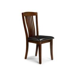 Canterbury Set of 2 Dining Chairs, Faux Leather - thumbnail 6