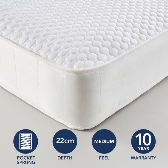 Fogarty Cool Touch 1000 Pocket Sprung Hybrid Mattress - image 1