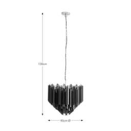 Esme 3 Light Chandelier - thumbnail 6