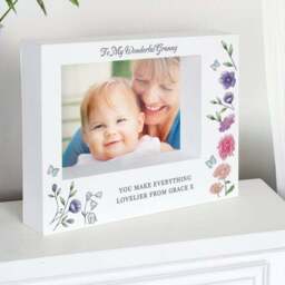 Personalised Wildflower Box Photo Frame - thumbnail 3