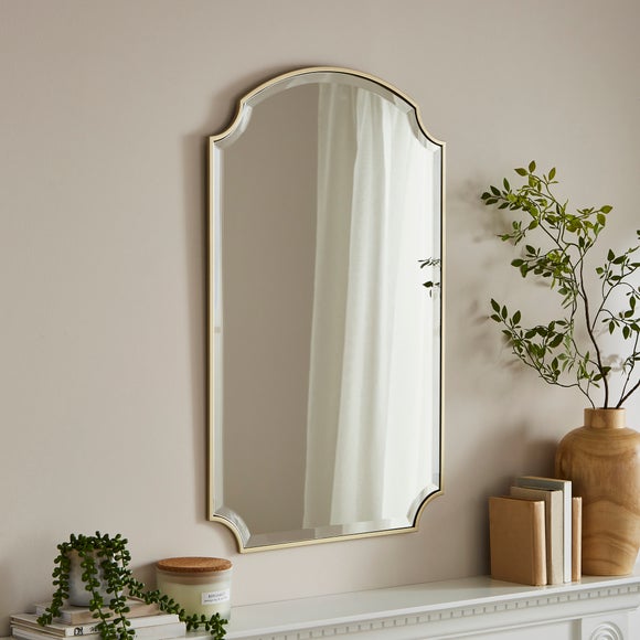 Safi Arched Bevelled Edge Wall Mirror - image 1