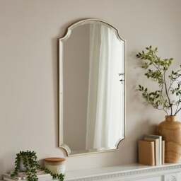 Safi Arched Bevelled Edge Wall Mirror - thumbnail 1