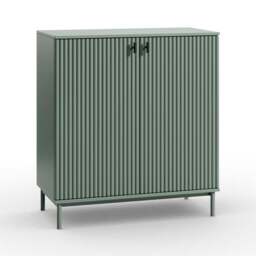 Elsie 2 Drawer Bedside Table - thumbnail 2